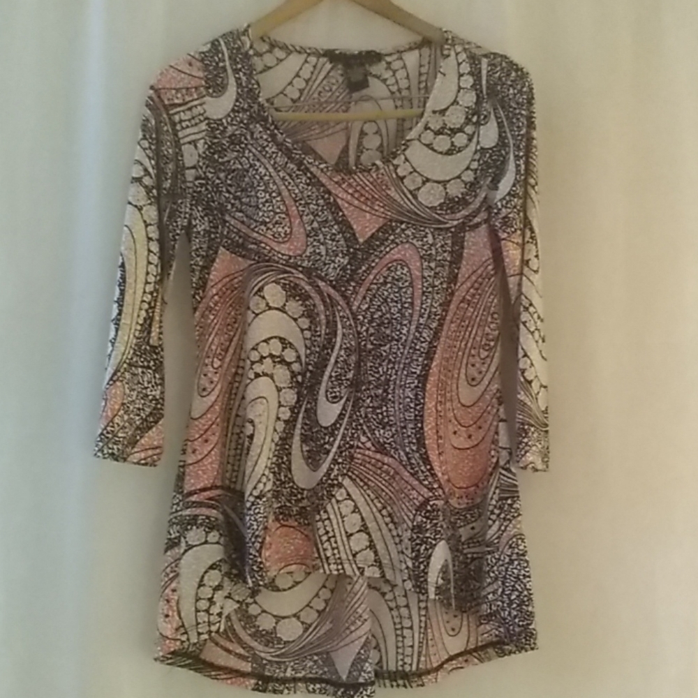 Grace women's multicolored blouse size s